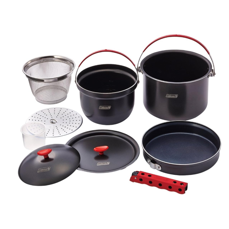Coleman 炊具 戶外炊具 露營炊具 可拆卸手柄 附收納 CM-10531 CM-26764