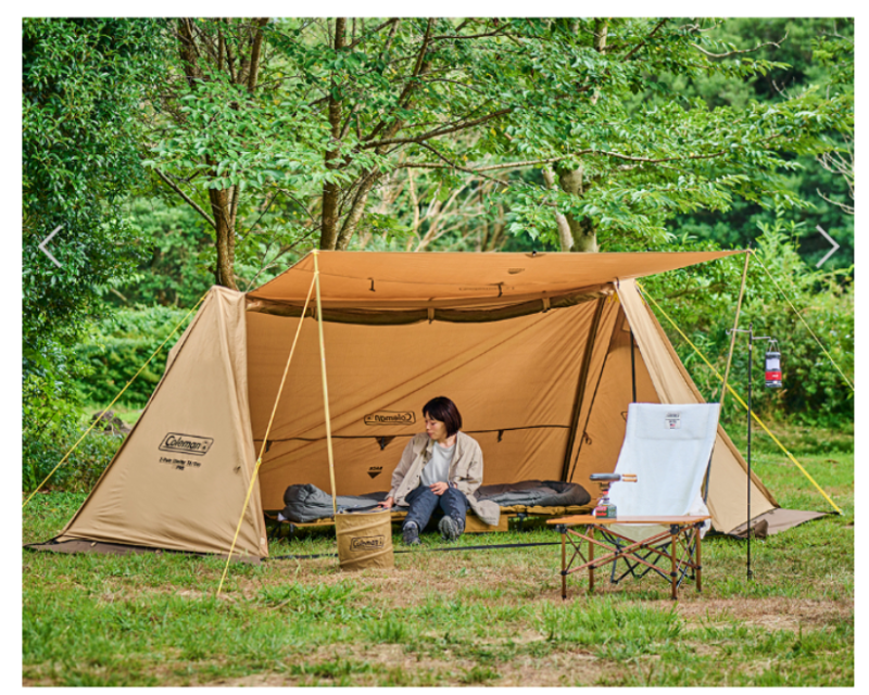 Coleman 2023款 2桿小屋帳 2191010 自由搭建 隨意變換 TX 科技棉