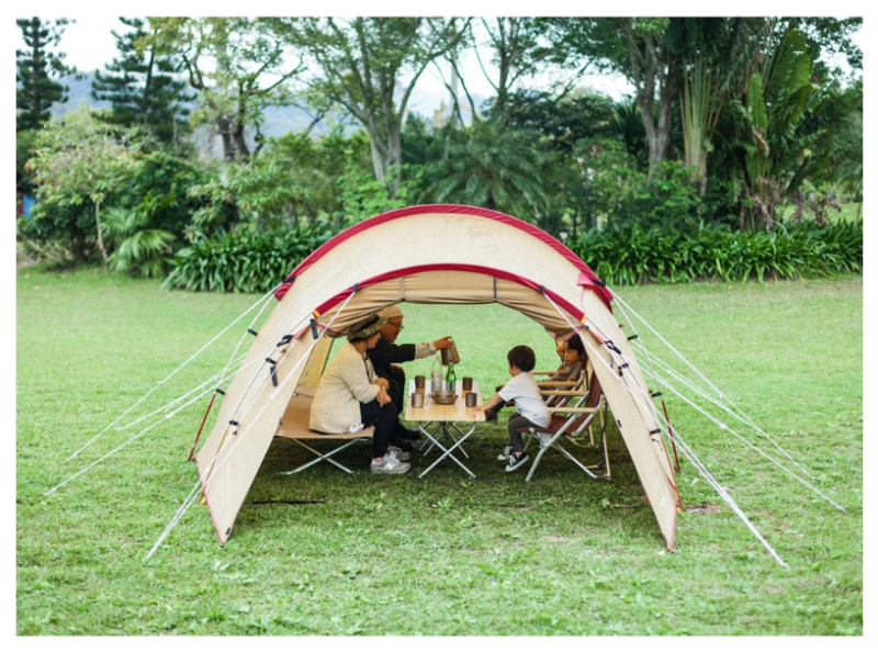 Snow Peak 拱頂 隧道帳 SDE-080RH ‎4 人用