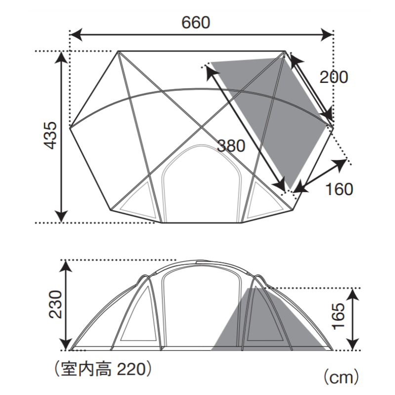 Snow Peak TP-720 Hubi 帳篷 2023最新 戶外 露營