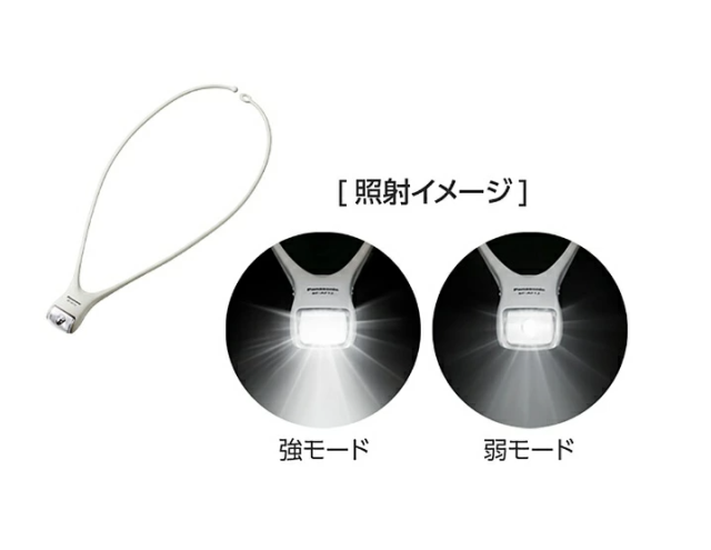 Panasonic BF-AF10P 防潑水 LED頸式掛燈 電池式 警示燈 照明燈 夜跑 露營