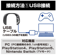 Panasonic SC-GN01-FF 遊戲頸掛式耳機 最終幻想 XIV 限定版 高性能