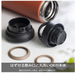 Tiger虎牌 MCZ-S040 MCZ-S060 MCZ-S080 不銹鋼 真空保溫杯 帶把手