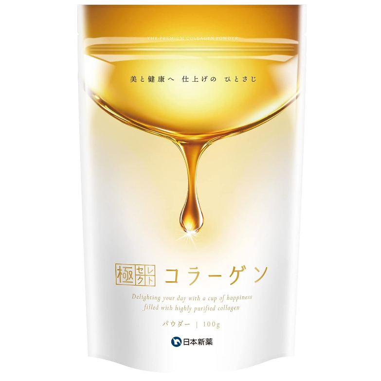 日本新藥極選 膠原蛋白粉 純度100％ 日本製 100g