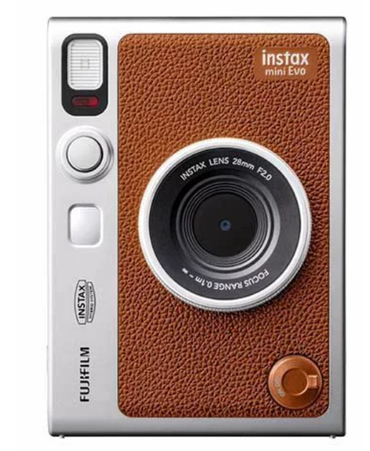 日本 FUJIFILM 富士 instax mini evo 拍立得相機 復古造型 液晶顯示