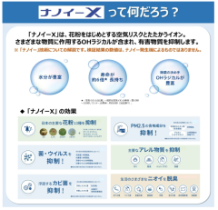 Panasonic F-GMU01 Nanoe X4.8 車載空氣清淨器 辦公室清潔 2022款