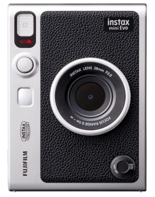 日本 FUJIFILM 富士 instax mini evo 拍立得相機 復古造型 液晶顯示