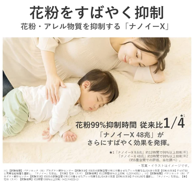 Panasonic Nanoe 加濕 空氣淨化器 F-VXU90 頂級 旗艦款