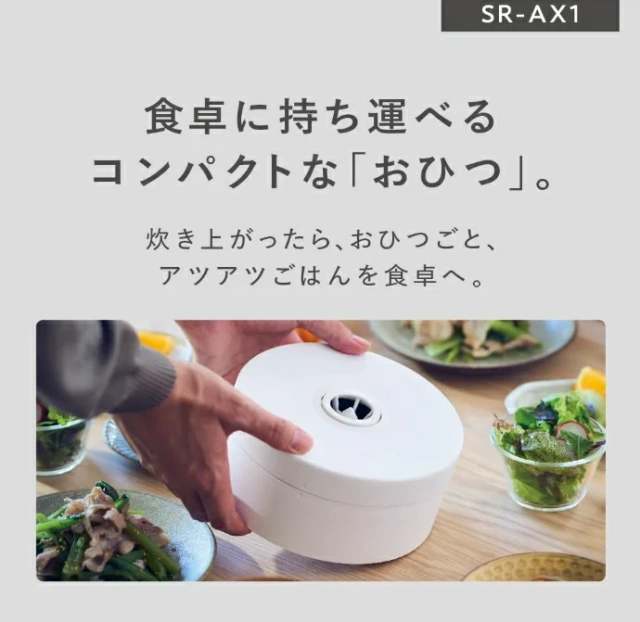 Panasonic 2023新款 自動計量IH電鍋SR-AX1 無洗米專用