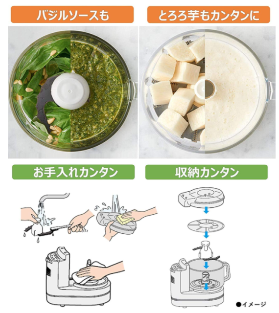 Panasonic 國際牌 MK-K62 W 多功能食物調理機 輔食調理機 攪拌機