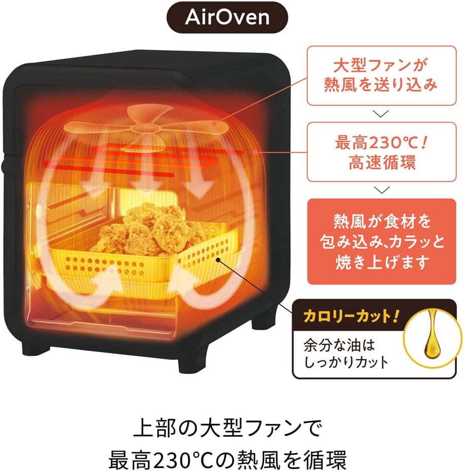 recolte 氣炸烤箱Air Oven Toaster RFT-1 氣炸燒烤烤吐司