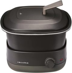 recolte 多功能調理鍋 Carre RPD-4 料理小方鍋 電火鍋 蒸 煮 炒 煎 燉 美食鍋