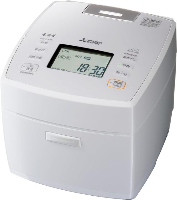 日本製MITSUBISHI三菱電機【爐體結構本炭釜 冷凍/芳潤模式】IH電子飯鍋 24年新款 0.09～1.0L NJ-VW10F