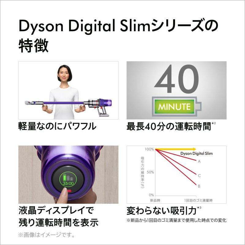 dyson 輕量吸塵器 Digital Slim Origin (SV18 FF OR2)