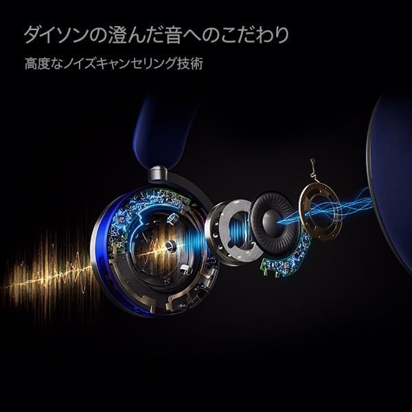 Dyson Zone™ WP01 戴森降噪耳機 空氣淨化 風量自動調節 50小時播放 可拆防護面罩 重低音 無線藍牙通話 普魯士藍 WP01 BB