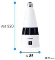 【月光節】SHARP 夏普 空氣清淨機 IG-KTA20-W 離子發生器 天花板 LED 照明 除菌 除臭 適用於衛生間