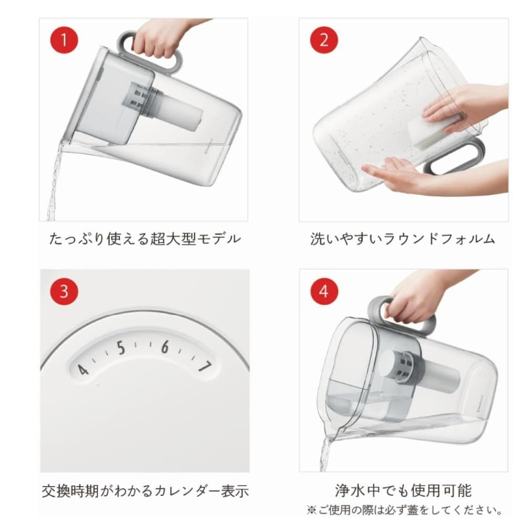 Cleansui 壺式 淨水器 CP503 CP508 化合物去除 雜質去除 濾水器 日本製
