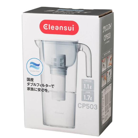 Cleansui 壺式 淨水器 CP503 CP508 化合物去除 雜質去除 濾水器 日本製