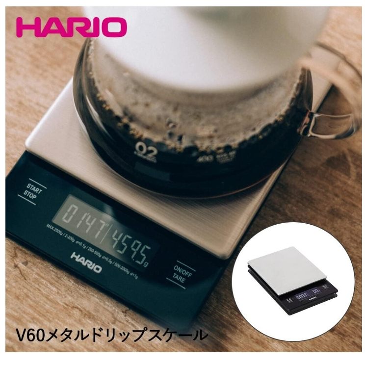 HARIO V60 專業電子秤 咖啡測量秤 VSTMN-2000HSV VSTN-2000B
