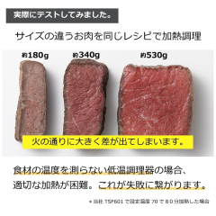 Tescom 低溫調理器 烹調條件記憶功能 TLC70A-K