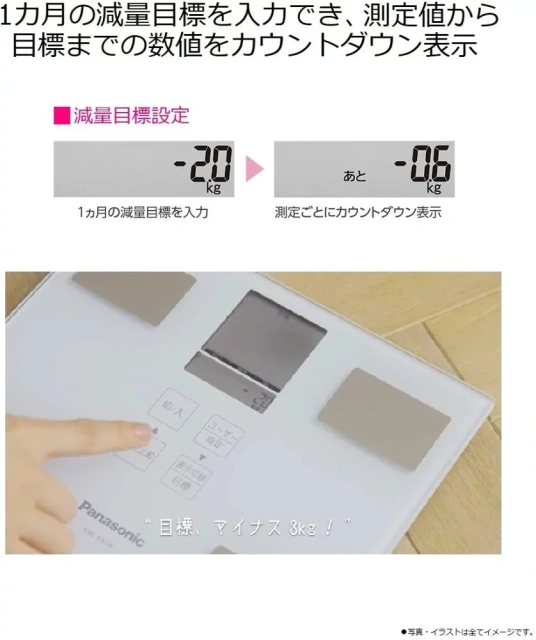 Panasonic國際牌 體重平衡計 體重計 EW-FA24