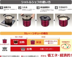 THERMOS 膳魔師 KBJ-4501 真空 保溫 悶燒鍋 不鏽鋼 4.3L 4~6人 適用IH爐