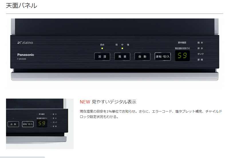 國際牌 Panasonic Diaino 空氣淨化加濕器 次氯酸空間消毒除臭 F-MV4300