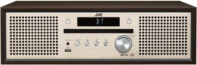 JVC NX-W30 木紋 組合 床頭 CD Bluetooth USB MP3 FM 收音機