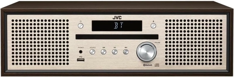 JVC NX-W30 木紋 組合 床頭 CD Bluetooth USB MP3 FM 收音機