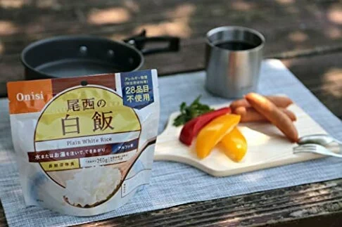 Onisi 尾西食品 乾燥飯 5年長期保存 即食飯 沖泡米飯 登山露營 緊急救難