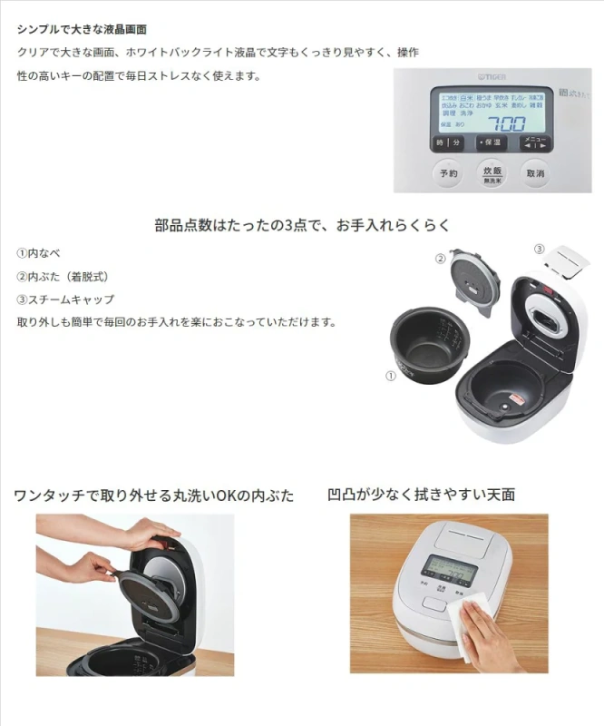 Tiger 虎牌 JPD-A060 JPD-G060中階四人份壓力IH電子鍋