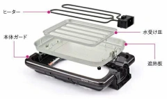 Tiger 虎牌 電爐三件組 章魚燒帶蓋 褐色 CRV-G301/CRC-B302