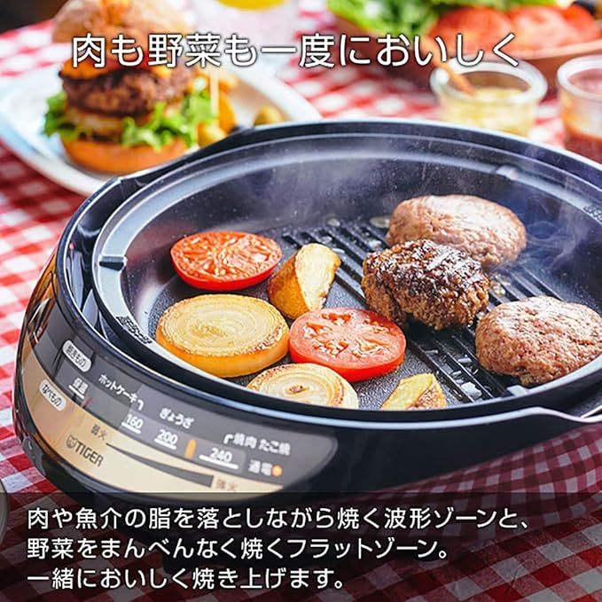 Tiger 虎牌 燒烤鍋 深鍋 章魚燒 烤肉 CQD-B301