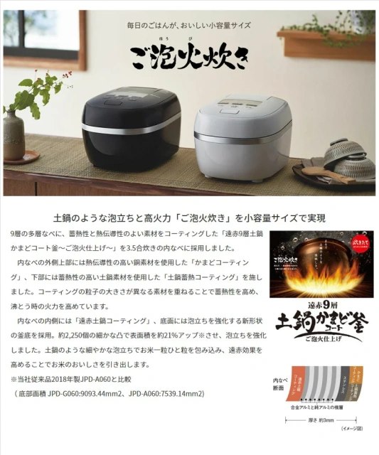 Tiger 虎牌 JPD-A060 JPD-G060中階四人份壓力IH電子鍋