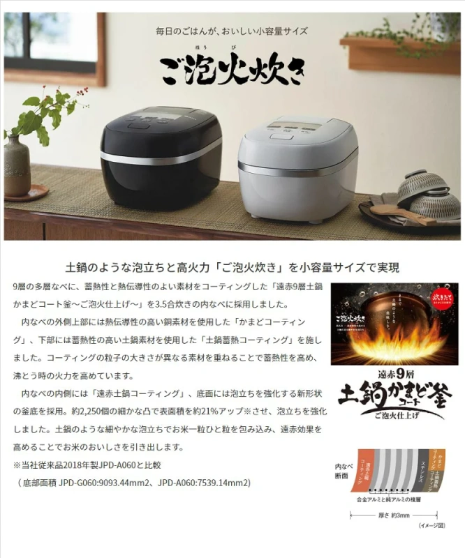 Tiger 虎牌 JPD-A060 JPD-G060中階四人份壓力IH電子鍋