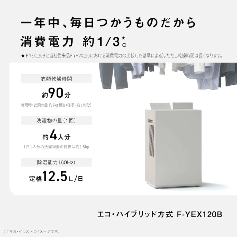 Panasonic 國際牌 F-YEX120B 衣物乾燥 除濕機 13坪水箱3.2L 24年款