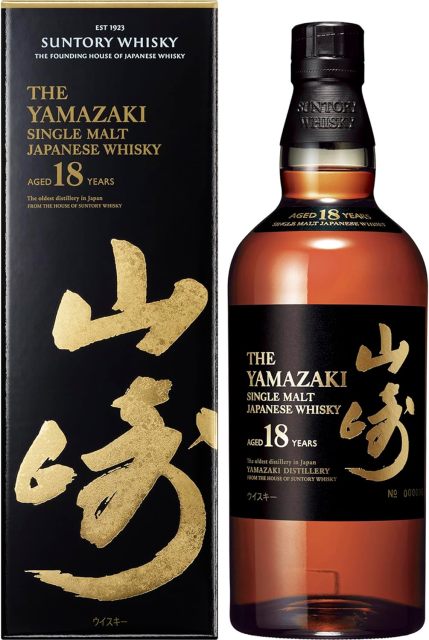 山崎 三得利麥芽威士忌山崎18年【日本700ml】【附禮盒】43度日本國產威士忌 送禮佳品