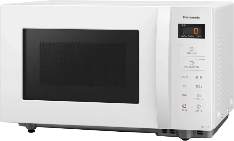 Panasonic 微波爐單功能平板22L新生活快暖白色NE-FL1C 24年款
