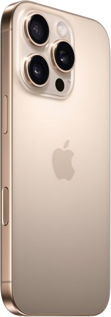 Apple iPhone 16 Pro (128 GB) - 沙漠鈦金