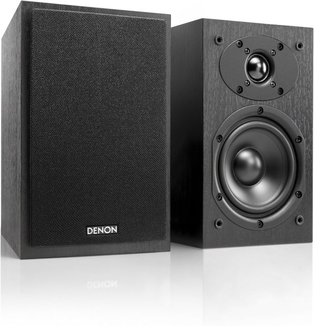 DENON 軟球頂高音揚聲器 12cm 低音揚聲器 高剛性箱體 SC-M41