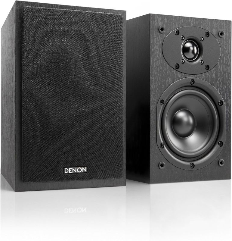 DENON 軟球頂高音揚聲器 12cm 低音揚聲器 高剛性箱體 SC-M41