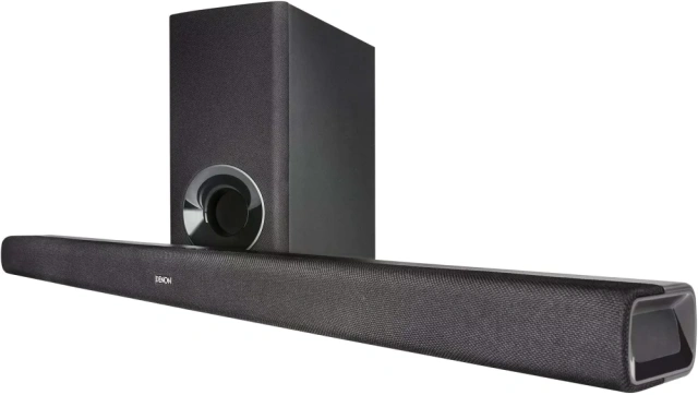 DENON Soundbar ARC/藍牙相容/無線重低音揚聲器 黑色 DHT-S316