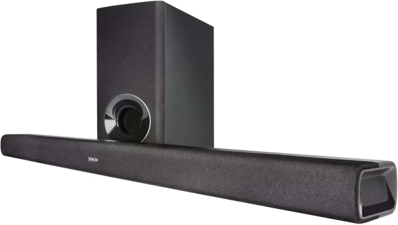 DENON Soundbar ARC/藍牙相容/無線重低音揚聲器 黑色 DHT-S316