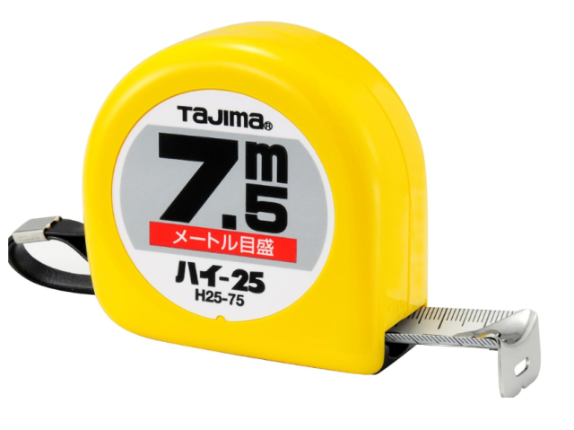 Tajima 田島 日本 捲尺 厚鋼 比例尺 附快扣 2米 3米 5米