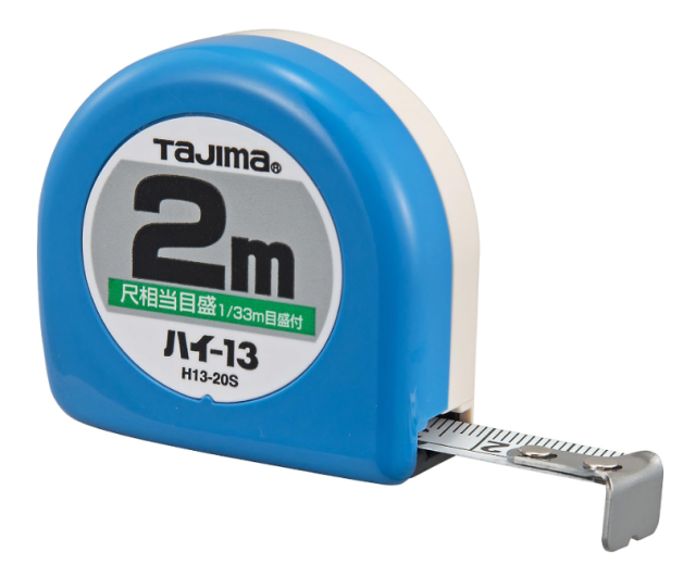 Tajima 田島 日本 捲尺 厚鋼 比例尺 附快扣 2米 3米 5米