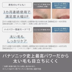 Panasonic 國際牌 松下 家用光學除毛機 身體和臉部用 ES-WG0A ES-WG0B 25年款