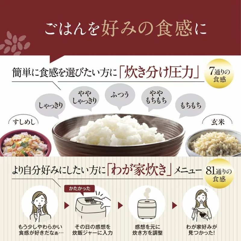 ZOJIRUSHI 電鍋 壓力 IH 電鍋 極致烹飪 灰黑 NW-WA10-BZ 6人用 24年款