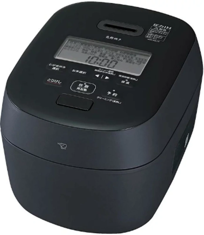 ZOJIRUSHI 電鍋壓力IH 電鍋極致烹飪灰黑NW-WA10-BZ 6人用24年款,電飯鍋