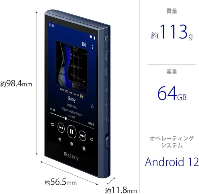 SONY 索尼 NW-A306 高解析音質 Walkman 數位隨身聽 32G
