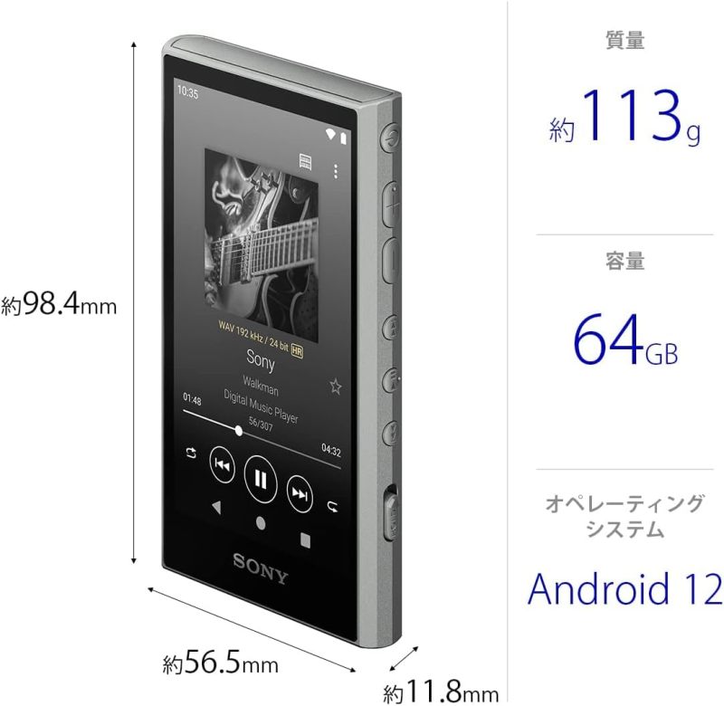 SONY 索尼 NW-A306 高解析音質 Walkman 數位隨身聽 32G